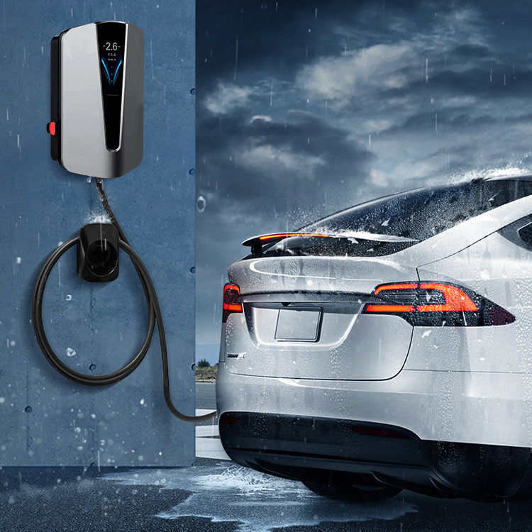 アメリカ標準的なApp制御タイプ1のTesla BMWのための壁に取り付けられた電気自動車の充電器