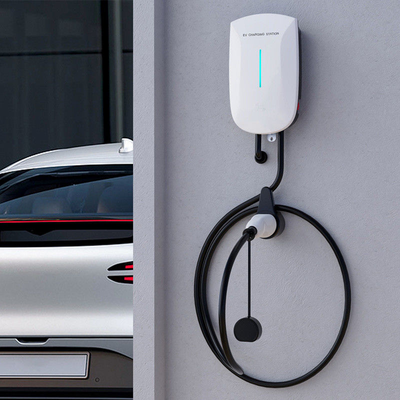 スワイピング カード コラム 搭載 ポータブル 240v タイプ 1 EV 充電器 テスラ BMW