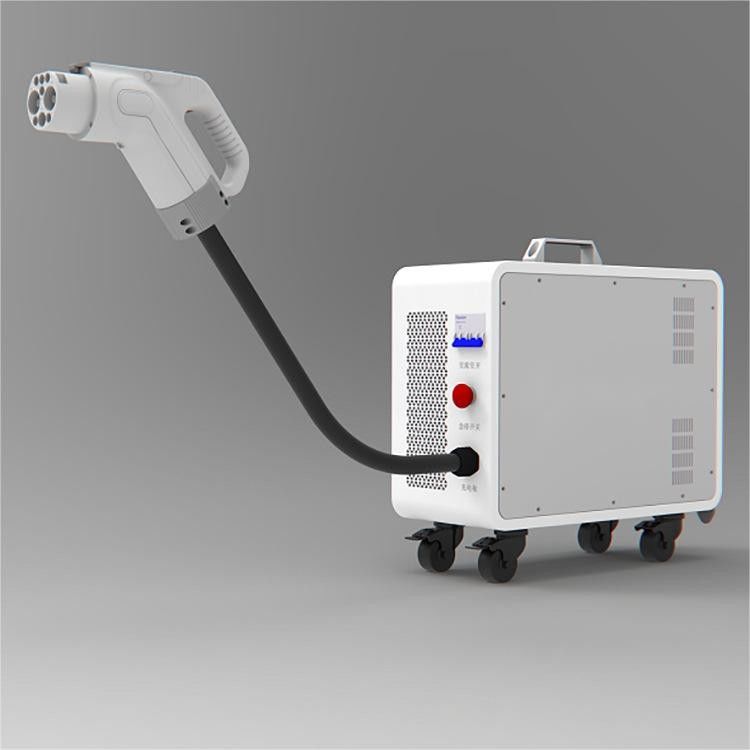 4.3インチ スクリーン380V 32A EVのための携帯用DCの速い充電器