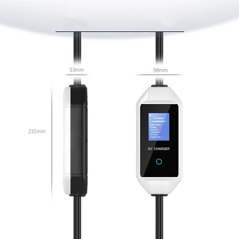 8A 10A 13A速いAC充電器の屋外のレベル2の充電器	Tesla BMW Audiのため