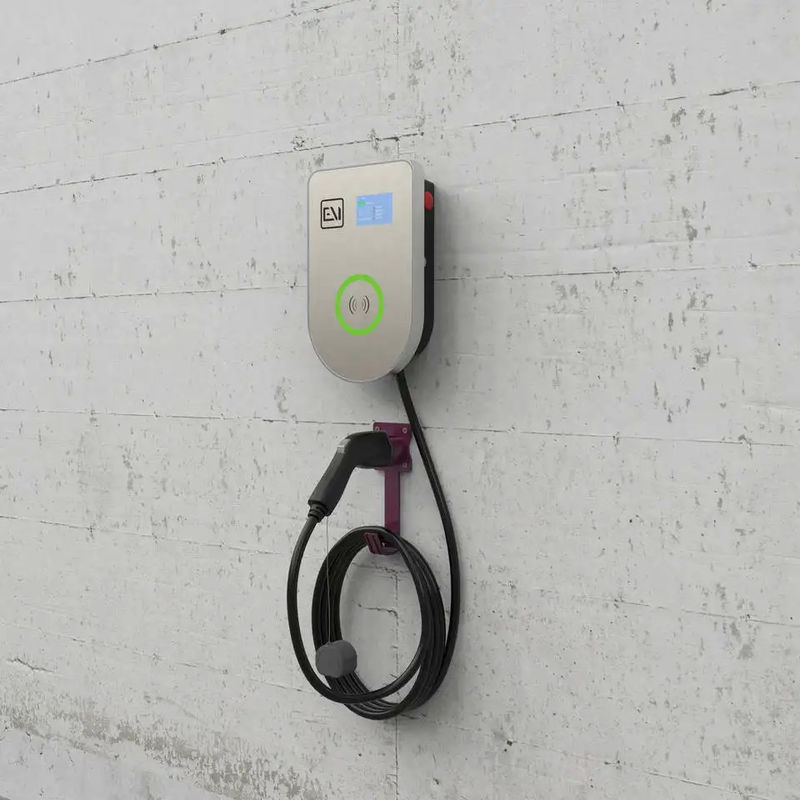 RFID ウォール ボクサー 7kw 32a 5 メートルケーブル付き 壁掛け EV 充電ステーション