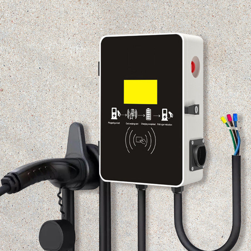 タイプ2およびタイプ1 22kwの壁に取り付けられた充電ステーションOEM ODM