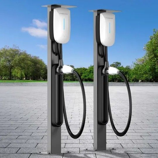 アップ コントロール ボックス 22 キロワット 壁に装着された EV 充電ステーション