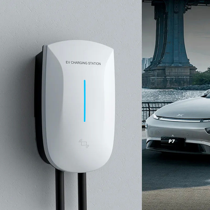 Tesla AudiのためのApp制御22kw速い充満壁に取り付けられたEV充電ステーション