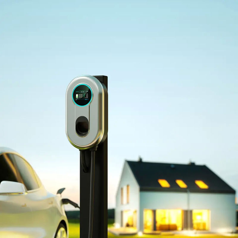 天候の電気自動車のための抵抗力がある現在の調節単一銃220Vのタイプ1 AC充電器