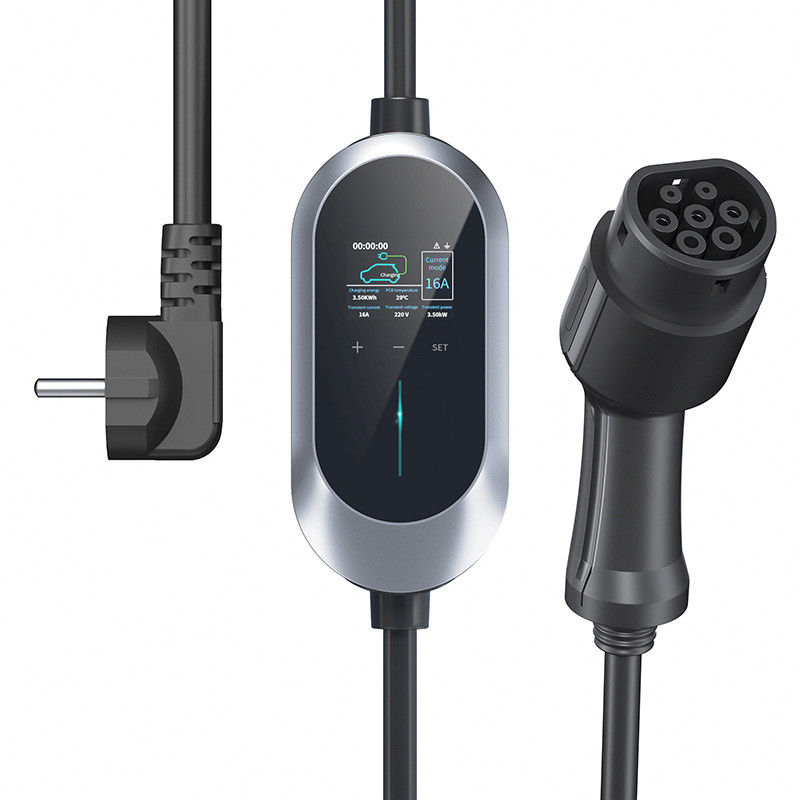 230V CEE 3ピンタッチボタン 7.2 Kw AC 急速充電 超負荷保護