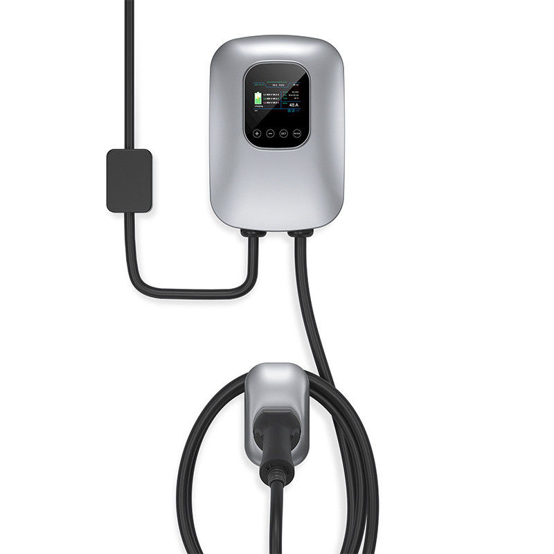 7.4 メートルケーブルコラム 搭載 11kw ホームタイプ1EV充電器 RFIDカード