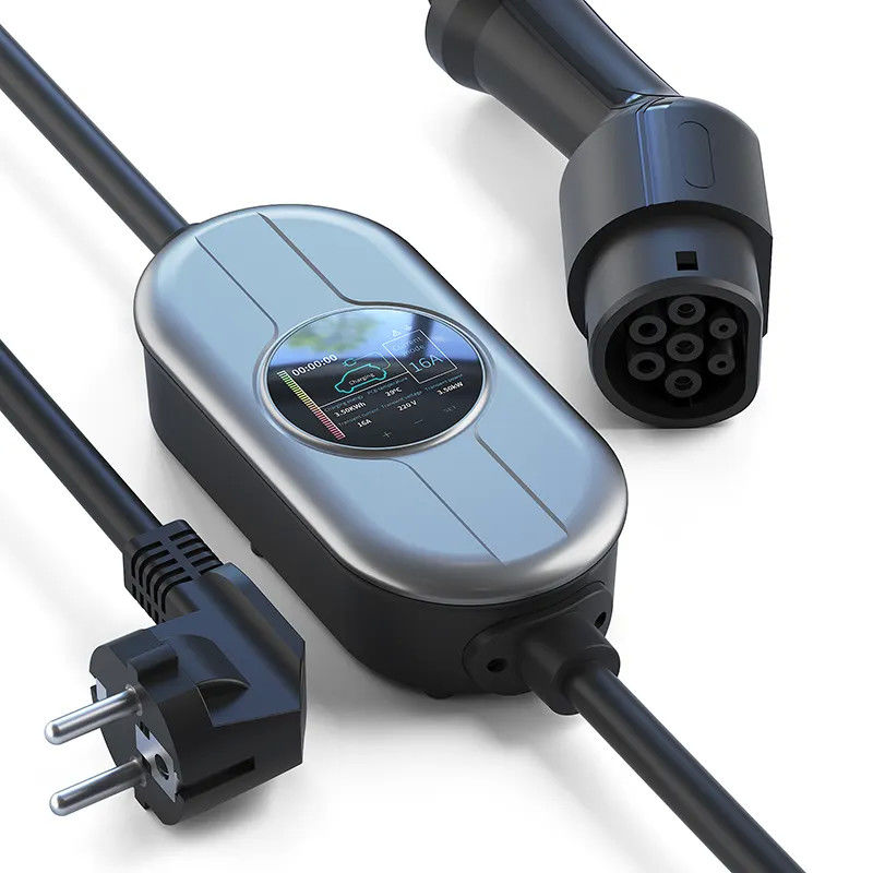 SAE J1772のプラグ携帯用EVの充電ステーションモード2 EV充電器のセリウムFCC