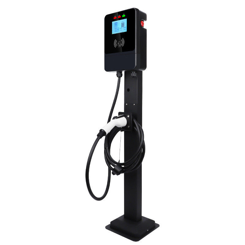 GBT 7kw シングルガン 4.3インチスクリーン 220V ウォール EV 充電器