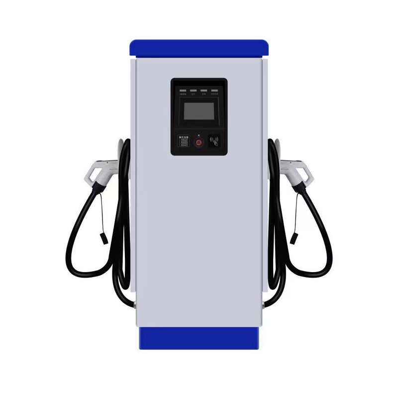 GB/T ダブルガン 380V 4G EV DC充電ステーション カスタマイズされた色