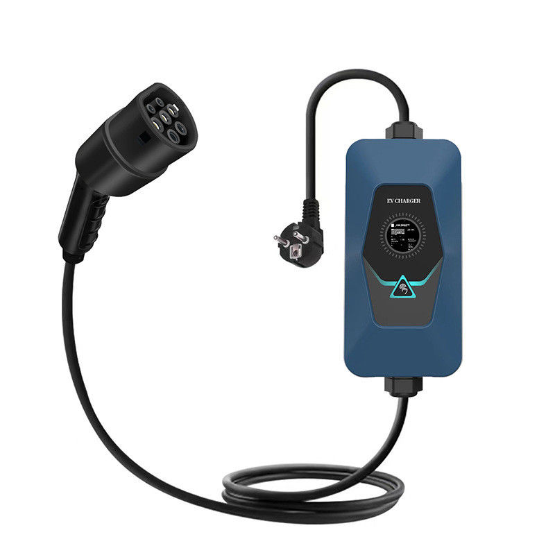 2型スクリーンディスプレイ 32A CE証明書付きポータブルAC EV充電器