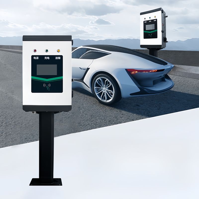 GB/T 壁に装着された 40kw シングルガン EV DC 充電ステーション